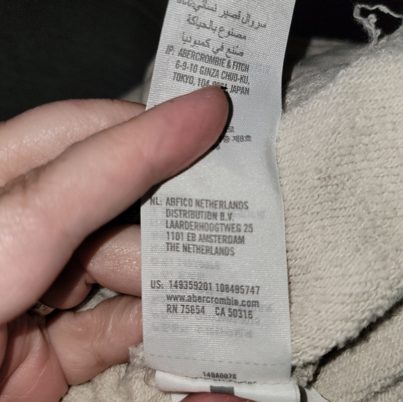 Abercrombie & Fitch, Soft A&F Cotton Blend Short, size S, White - Picture 4 of 6